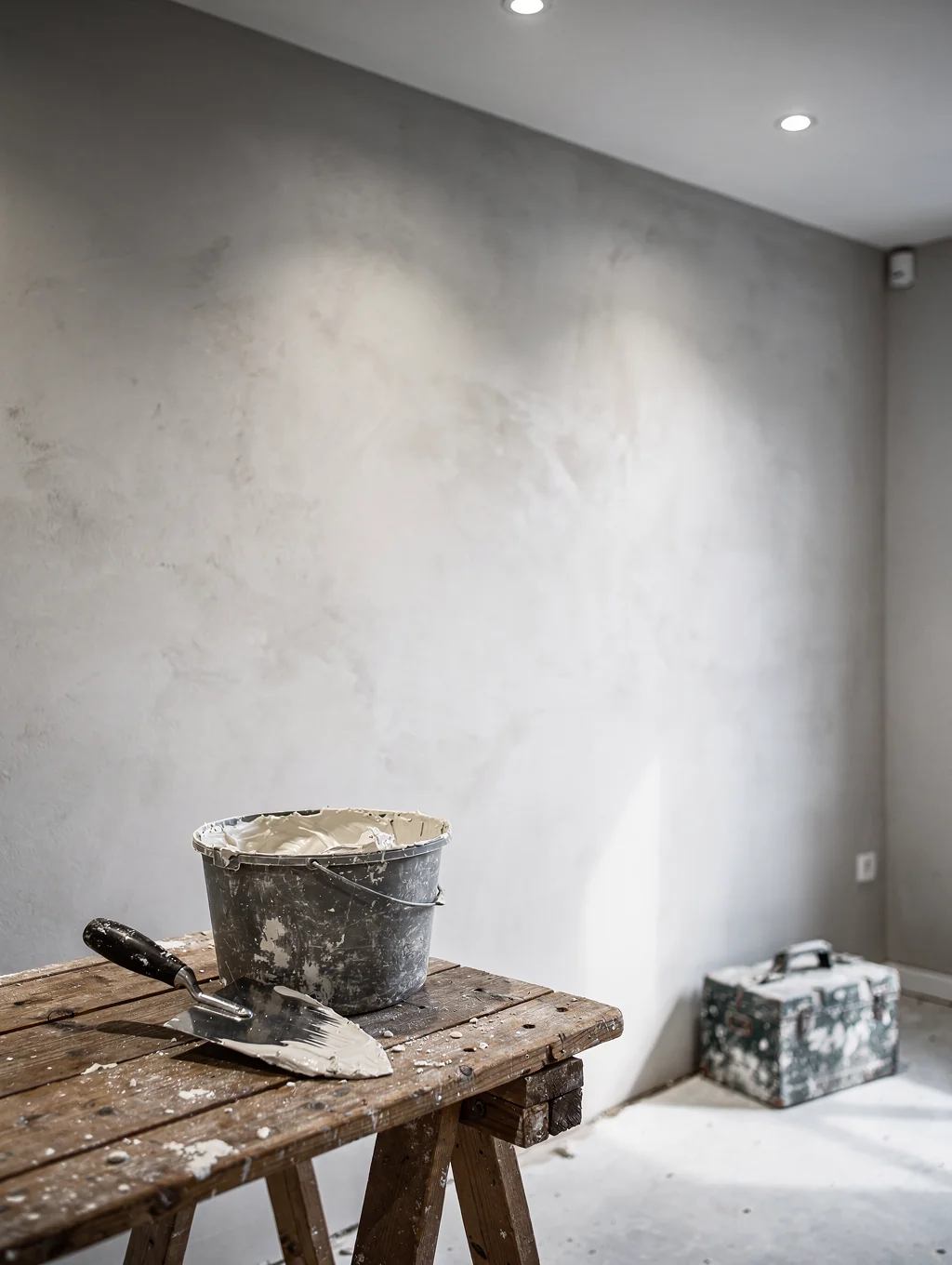 Travail de plâtrerie fine et cloisons décoratives dans un intérieur à Lörrach